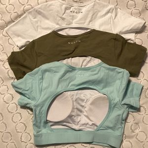 NVGTN OPEN BACK TEE SIZE S